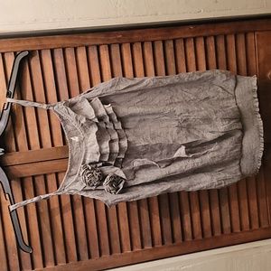 Mine olive green tank top